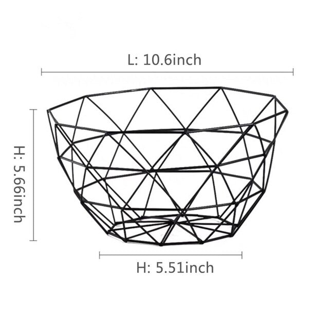 Iron Fruit Basket