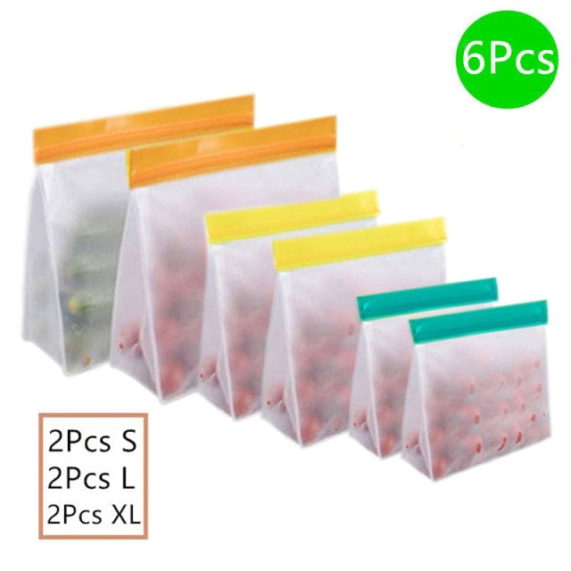 Reusable PEVA Food Storage Bag