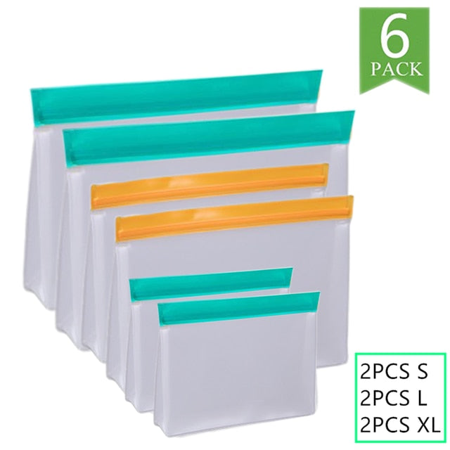 Reusable PEVA Food Storage Bag