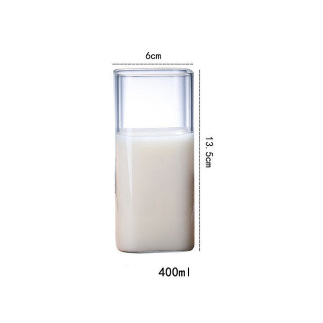 Square Glass Cup